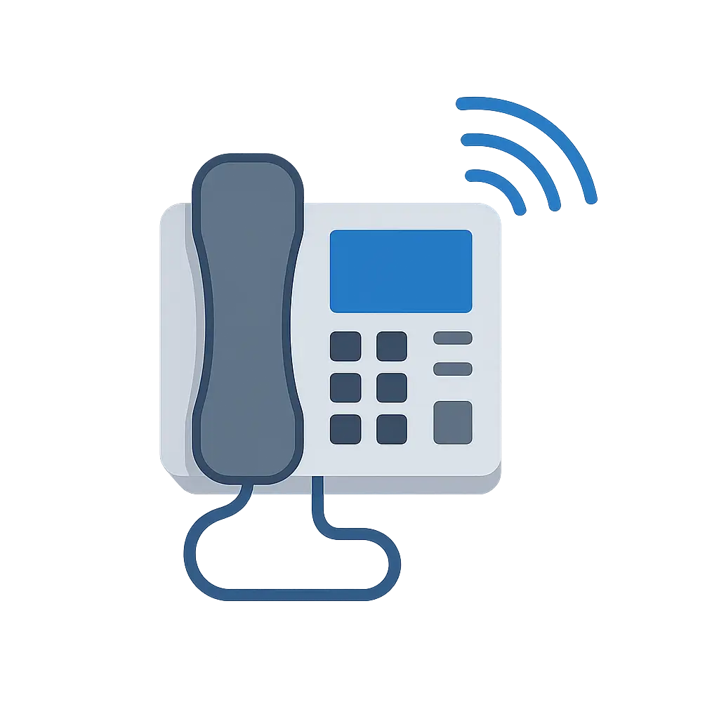 Centralita virtual para empresas en la nube Interfaz de centralita virtual para empresas con Webex y múltiples extensiones